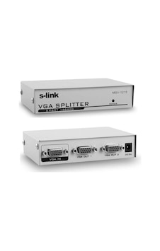 S-Link MSV-1215 2 VGA 150Mhz Monitör Çoklayıcı S-Link MSV-1215 2 VGA 150Mhz Monitör Çoklayıcı
