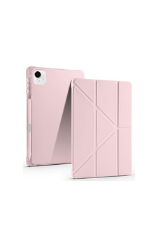 Aksesuarcim Pad X9a İle Uyumlu Kılıf Silikon Yumuşak Kalem Bölmeli Esnek 4 Farklı Stand Olabilen Tablet Kılıfı Rose Gold Sku: Zeusb0frndkm8x Arka Kapak
