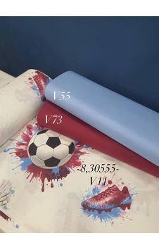 240 En Pamuk Futbol Desenli Nevresimlik Kumaş Paketi Bordo 240 En Pamuk Futbol Desenli Nevresimlik Kumaş Paketi Bordo
