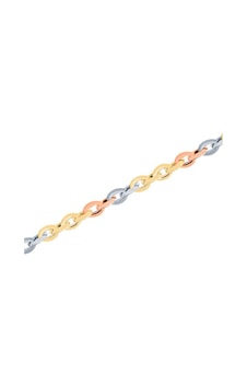 Tektaş - Altın 14 Ayar Hollow Bileklik N11.2577 Sarı Altın Tektaş - Altın 14 Ayar Hollow Bileklik N11.2577 Sarı Altın
