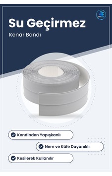 Su Sızdırmaz Banyo Lavabo Küvet İzolasyon Şerit Bant Kendinden Ya Su Sızdırmaz Banyo Lavabo Küvet İzolasyon Şerit Bant Kendinden Ya