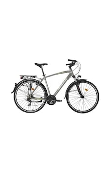 Bisan Trx 8100 Cıty Erkek Şehir Bisikleti 56cm V 28 Jant 21 Vites Açık Metalik Gri Yeşil Beyaz Çok Renkli