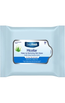 Deep Fresh Micellar Makyaj Temizleme Mendili 25'li