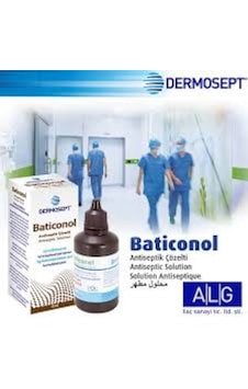 Batikon-Baticon Baticonol Antiseptik Çözelti 100 Ml (10 Adet) Batikon-Baticon Baticonol Antiseptik Çözelti 100 Ml (10 Adet)