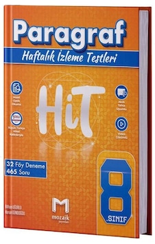 Mozaik Yayınları 2025 8.sınıf Paragraf Hit 32 Deneme Mozaik Yayınları 2025 8.sınıf Paragraf Hit 32 Deneme