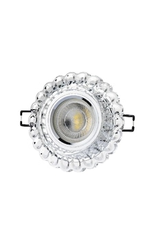 10 Adet Ct 6594 Cata Sümbül Cam Spot Kasası Led Çerçeveli Günşığı