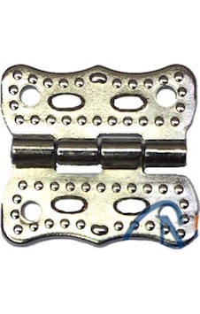 Papatya Menteşe - Küçük 20x20 Mm, Nikel, 1 Adet Papatya Menteşe - Küçük 20x20 Mm, Nikel, 1 Adet