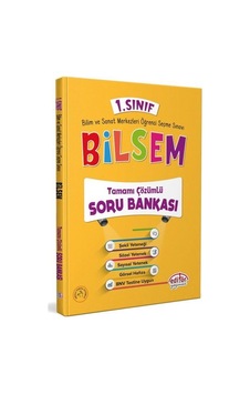 1.Sınıf Bilsem Tamamı Çözümlü Soru Bankası Editör Yayınları 1.Sınıf Bilsem Tamamı Çözümlü Soru Bankası Editör Yayınları