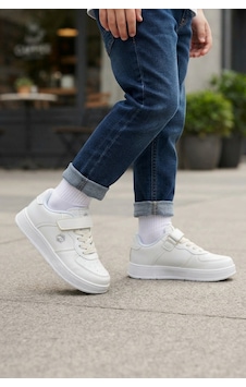 Alessio Beyaz Cırtlı Bağcıklı Konforlu Unisex Sneaker Günlük Spor Ayakkabı Alessio Beyaz Cırtlı Bağcıklı Konforlu Unisex Sneaker Günlük Spor Ayakkabı