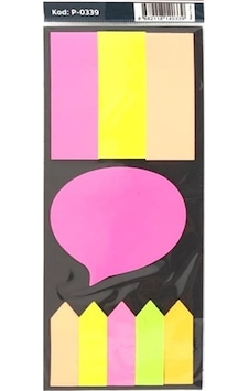 Fixpoint Şekilli Yapışkanlı Postit Seti - 2 Adet Fixpoint Şekilli Yapışkanlı Postit Seti - 2 Adet