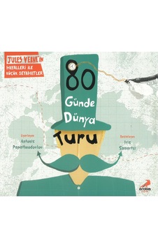 Erdem Çocuk 80 Günde Dünya Turu Jules Verne'In Hayalleri Ile Küç 9786052793381