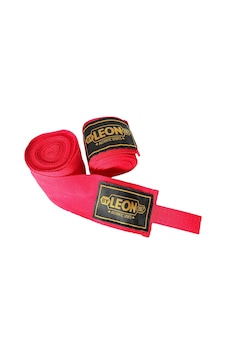 Leon Boks Kickbox, Muay Thai El Bandajı 4,5 Metre Aıba Kırmızı Leon Boks Kickbox, Muay Thai El Bandajı 4,5 Metre Aıba Kırmızı