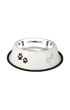 Ankur Desenli 24 Oz 17 CM Çelik Köpek Mama Kabı Ankur Desenli 24 Oz 17 CM Çelik Köpek Mama Kabı
