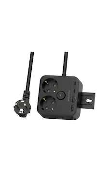 Fulltech FTR-21 2xType-C 2xUSB 3680 W Termal Akım Korumalı Priz 2'li Siyah Fulltech FTR-21 2xType-C 2xUSB 3680 W Termal Akım Korumalı Priz 2'li Siyah