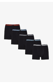 Penti Erkek Renkli Solid Black Çoklu Boxer Penti Erkek Renkli Solid Black Çoklu Boxer