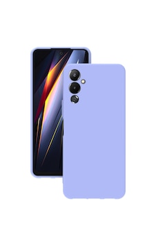Tecno Pova 4 Kılıf Kamera Korumalı Silikon Rubber Arka Kapak Lila Tecno Pova 4 Kılıf Kamera Korumalı Silikon Rubber Arka Kapak Lila