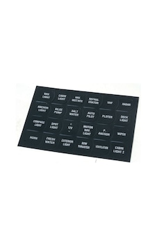 Lalizas Switch Paneller Sticker Seti 24 Parça Lalizas Switch Paneller Sticker Seti 24 Parça