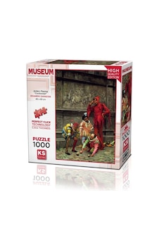 20662 Jesters Playing Cochonnet 1000 Parça Puzzle -ks Puzzle