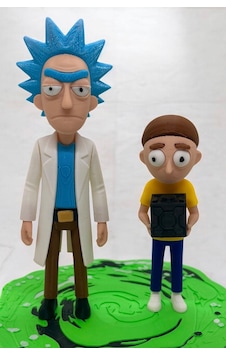 Rick And Morty 3d Figür