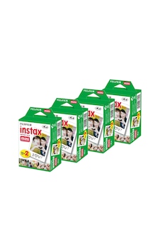 Instax Mini 7-8-9 için 20'li Film 4'lü Paket 80 Poz Instax Mini 7-8-9 için 20'li Film 4'lü Paket 80 Poz