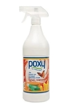 Poxy Tüm Yüzeyler için Çok Amaçlı Genel Temizlik Sıvısı 1 L Poxy Tüm Yüzeyler için Çok Amaçlı Genel Temizlik Sıvısı 1 L