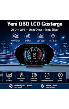 Ally F11 Obd2 + Gps Head Up Display Hud, Dijital Hız Göstergesi Ally F11 Obd2 + Gps Head Up Display Hud, Dijital Hız Göstergesi
