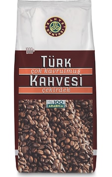 Kahve Dünyası Çok Kavrulmuş Türk Kahvesi Çekirdek 1 KG Kahve Dünyası Çok Kavrulmuş Türk Kahvesi Çekirdek 1 KG