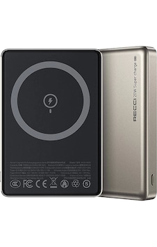 Recci RPB-W26 15W 10000 mAh Armor Serisi Ultra İnce PD 20W Hızlı Şarj Özellikli Wireless Powerbank Recci RPB-W26 15W 10000 mAh Armor Serisi Ultra İnce PD 20W Hızlı Şarj Özellikli Wireless Powerbank