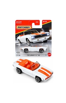 C0859 Matchbox 1:64 Tekli Arabalar 1969 Camaro Ss 396 Jhp18 Çok Renkli