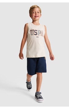 U.S. Polo Assn. Erkek Çocuk Bej Pijama Takım 50328629-vr011 U.S. Polo Assn. Erkek Çocuk Bej Pijama Takım 50328629-vr011
