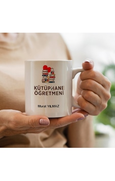 Kişiye Özel Meslek Jandarma Kütüphane Öğretmeni Bardak Beyaz Kişiye Özel Meslek Jandarma Kütüphane Öğretmeni Bardak Beyaz
