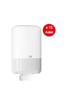 Tork Katlamalı Tuvalet Kâğıdı Dispenseri Beyaz X 12 Adet 556000 Beyaz Tork Katlamalı Tuvalet Kâğıdı Dispenseri Beyaz X 12 Adet 556000 Beyaz