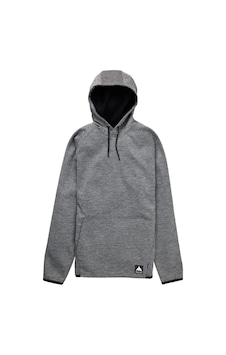 Burton Burton Crown Weatherproof Pullover Fleece Erkek Gri Sweatshirt 13572 Burton Burton Crown Weatherproof Pullover Fleece Erkek Gri Sweatshirt 13572