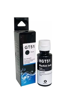 Gt51 X4e40ae Siyah Şişeli Mürekkep 90ml Hp Uyumlu Gt51 X4e40ae Siyah Şişeli Mürekkep 90ml Hp Uyumlu