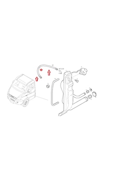 Iveco-daıly-hortum, Havalandırma Mazot Depo Iveco-daıly-hortum, Havalandırma Mazot Depo