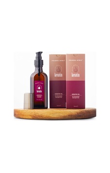 Aşırı Yıpranmış Saçlar için Keratin Bakım Yağı 100 ml X 2 Adet