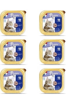 Plaisir Ton Balıklı Pate Kısırlaştırılmış Ve Yetişkin Kedi Yaş Maması 6 x 100 G Plaisir Ton Balıklı Pate Kısırlaştırılmış Ve Yetişkin Kedi Yaş Maması 6 x 100 G