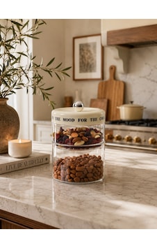 Yş Home - 2 Li Çizgili Cam Saklama Kavanozu Krem Plastik Kapaklı Dekoratif Mutfak Organizeri Kahve Çay Baharat Bakliyat Saklama Seti Açık Krem Yş Home - 2 Li Çizgili Cam Saklama Kavanozu Krem Plastik Kapaklı Dekoratif Mutfak Organizeri Kahve Çay Baharat Bakliyat Saklama Seti Açık Krem