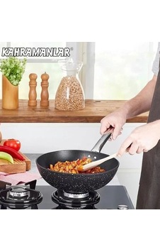 Kahraman Kah 3171 Titanyum Wok Tava 28 Cm