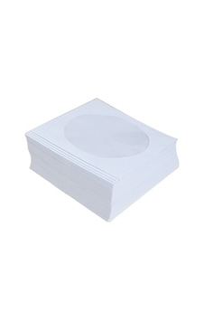 Cd Zarfı Pencereli 125x125 Beyaz / 50 Adet Cd Zarfı Pencereli 125x125 Beyaz / 50 Adet