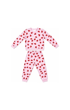 Siparisbox Kalpli 3-4 Yaş Kız Çocuk Pijama Takımı Çok Rekli