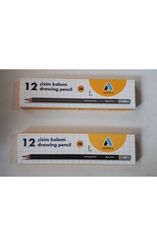 Dereceli Kalem 2 B -3 B Adel Marka12 Adet 2 B 12 Şer Adet Dereceli Kalem 2 B -3 B Adel Marka12 Adet 2 B 12 Şer Adet