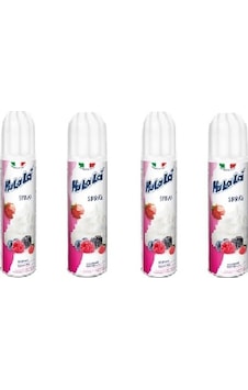 Hulala Spray Krem Şanti 4 x 250 ML