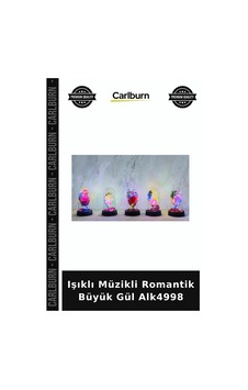 Işıklı Müzikli Romantik Büyük Gül Ev Dekorasyonu Oda Süsü Gece Lambası Diğer Işıklı Müzikli Romantik Büyük Gül Ev Dekorasyonu Oda Süsü Gece Lambası Diğer