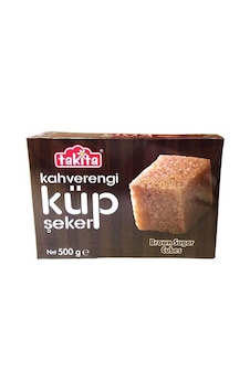 Takita Kahverengi Küp Şeker 500 G