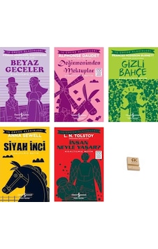 İş Çocuk Klasikleri 8-13 Yaş Beyaz Geceler Siyah İnci Gizli Bahçe İnsan Neyle Yaşar Değ. Mektuplar İş Çocuk Klasikleri 8-13 Yaş Beyaz Geceler Siyah İnci Gizli Bahçe İnsan Neyle Yaşar Değ. Mektuplar