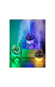Hava Nemlendirici Aromatik Oda Kokusu Difüzörü Buhar Ultrasonik 7 Renk Led Işıklı 250ml Hava Nemlendirici Aromatik Oda Kokusu Difüzörü Buhar Ultrasonik 7 Renk Led Işıklı 250ml
