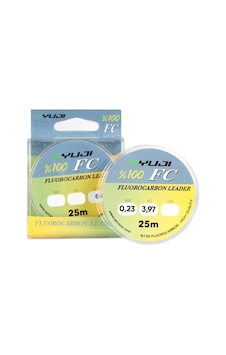 Fluorocarbon Lider Misina - Ryuji Leader - 25 Mt - 0,23mm Fluorocarbon Lider Misina - Ryuji Leader - 25 Mt - 0,23mm
