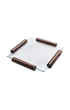 Camhare Saray Platin Kare Tepsi No 2