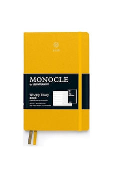 Leuchtturm1917 Monocle Çanta Boy B6+ 12 Aylık Ajanda Ve Not Defteri Çizgili 2026 Sert Kapak, İngilizce, Sarı 373021 Leuchtturm1917 Monocle Çanta Boy B6+ 12 Aylık Ajanda Ve Not Defteri Çizgili 2026 Sert Kapak, İngilizce, Sarı 373021